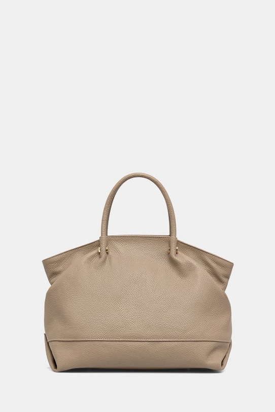 Answear.LAB torebka shopper damska skórzana beżowy SR42DL.PSR