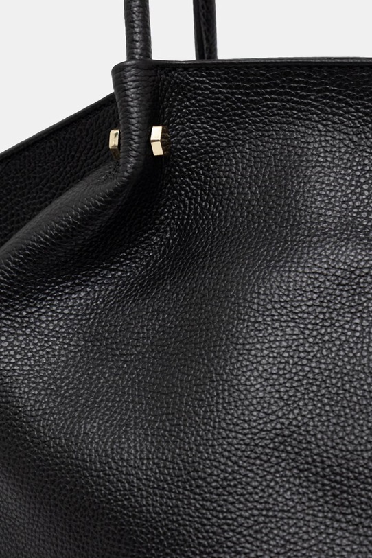 Answear.LAB torebka shopper damska skórzana czarny SR42DL.PSR