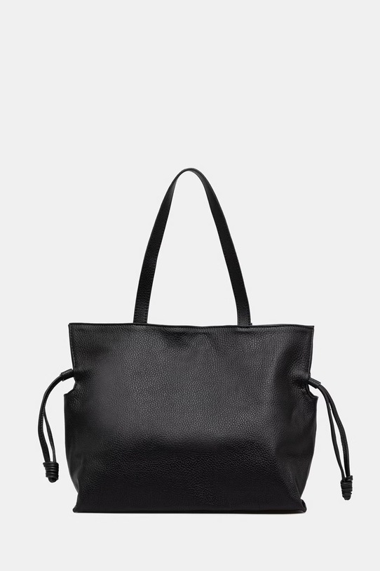 Answear.LAB torebka shopper damska skórzana czarny SR51DL.PSR