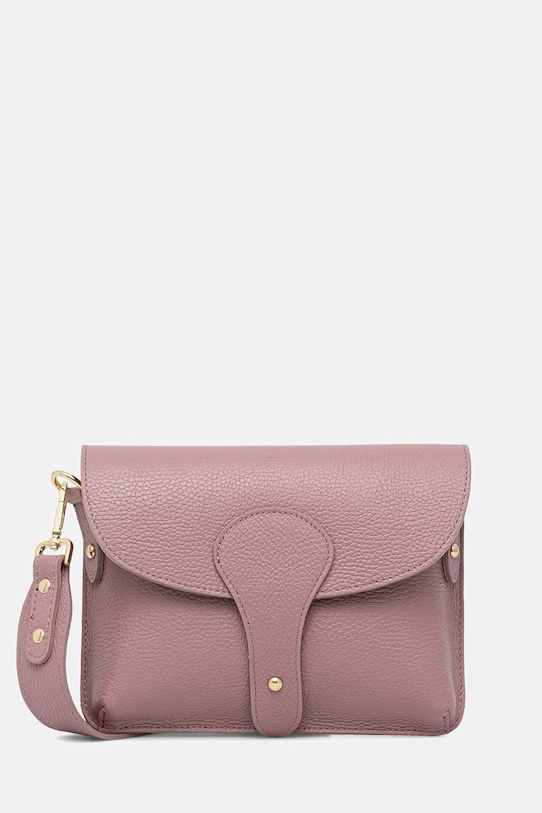 Answear.LAB geantă poștaș pentru femei, din piele violet SR52SL.PSR