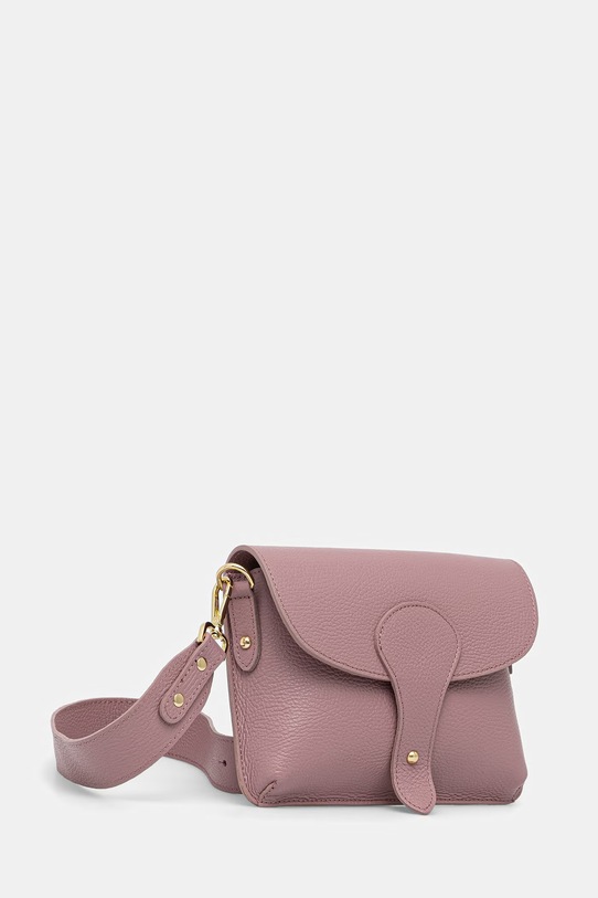 Answear.LAB geantă poștaș pentru femei, din piele SR52SL.PSR violet WS26