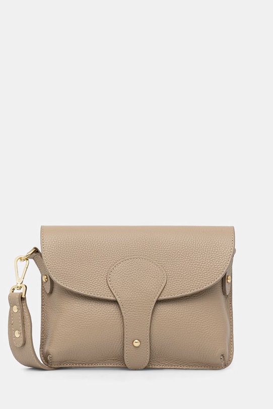 Answear.LAB geantă poștaș pentru femei, din piele bej SR52SL.PSR