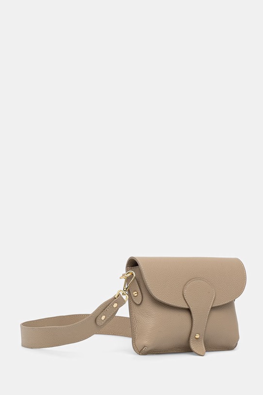 Answear.LAB geantă poștaș pentru femei, din piele SR52SL.PSR bej WS26