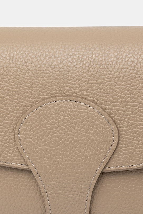 Answear.LAB geantă poștaș pentru femei, din piele bej SR52SL.PSR