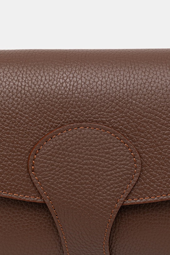 Answear.LAB geantă poștaș pentru femei, din piele maro SR52SL.PSR