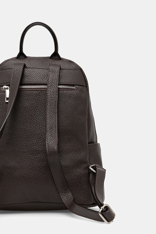 Akcesoria Answear.LAB plecak zamszowy Ans08.hak brązowy