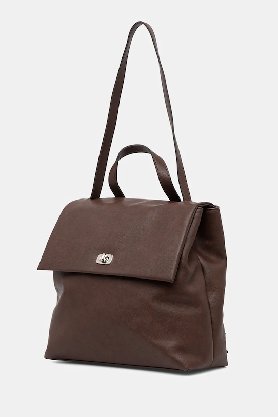 Kožený batoh Answear.LAB QL.12.cjk hnědá WS26