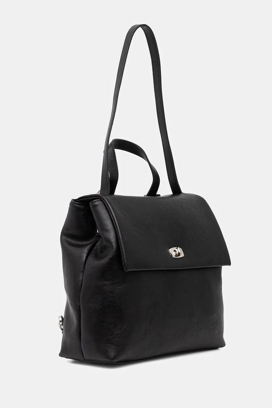 Usnjen nahrbtnik Answear.LAB QL.12.cjk črna WS26