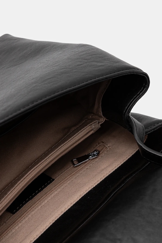 Usnjen nahrbtnik Answear.LAB črna QL.12.cjk