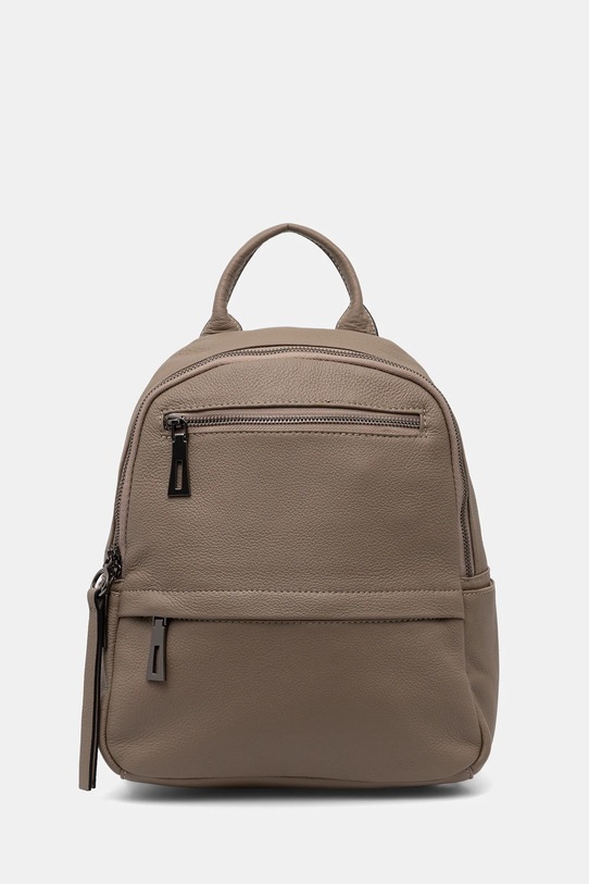 Kožený batoh Answear.LAB přírodní kůže béžová CP.5.cjk