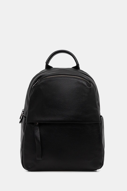 Δερμάτινο σακίδιο Answear.LAB λείο δέρμα μαύρο YY.9.cjk