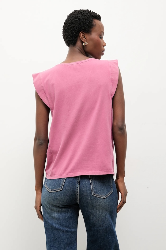 Odzież Answear.LAB t-shirt m.08204.hak różowy