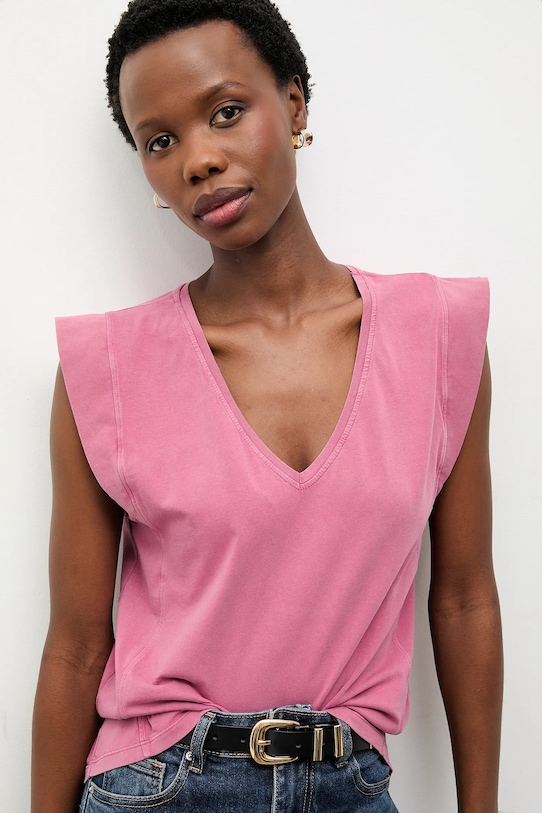 Answear.LAB t-shirt różowy m.08204.hak