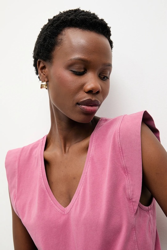 Answear.LAB t-shirt m.08204.hak różowy