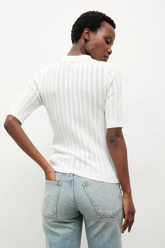 Odzież Answear.LAB t-shirt WS26-TSD002 biały