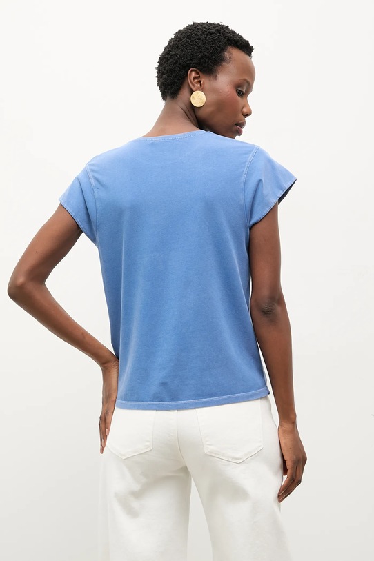 Odzież Answear.LAB t-shirt m.08210.hak niebieski