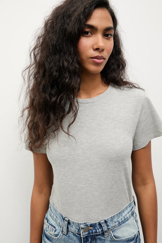 Answear.LAB t-shirt szary TR1.tok