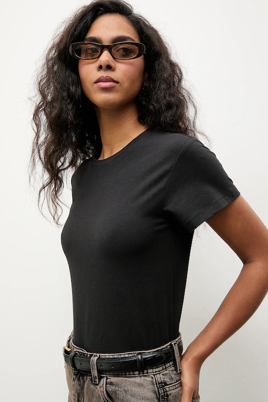 Answear.LAB t-shirt czarny TR1.tok