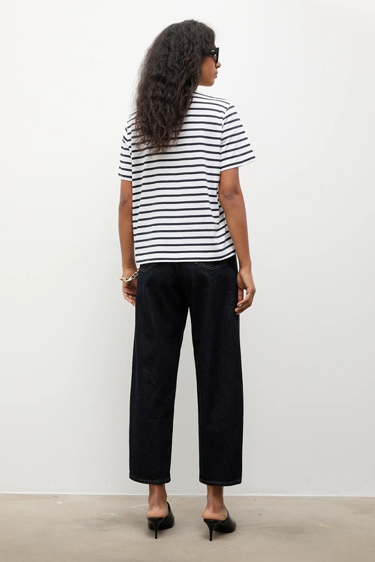 Odzież Answear.LAB t-shirt bawełniany TR2.tok biały