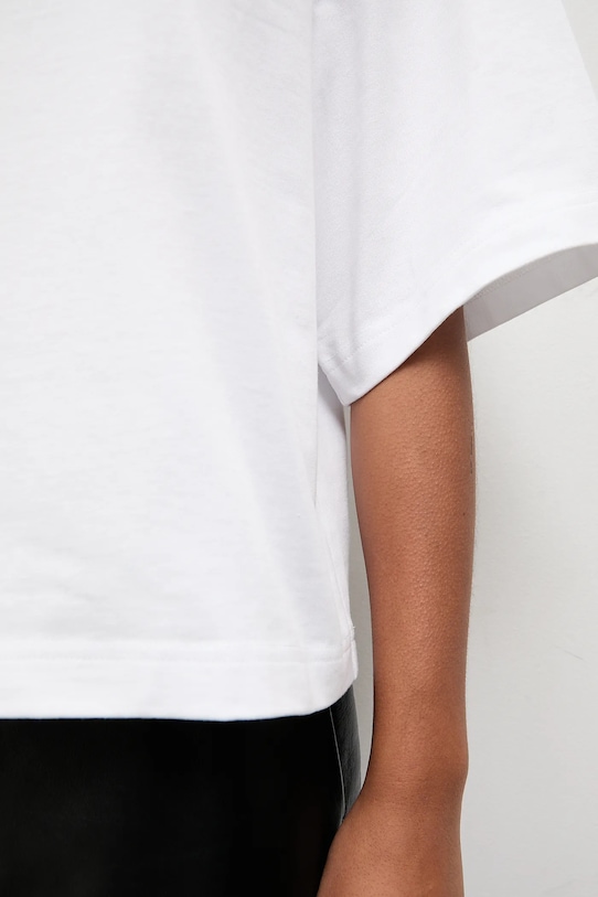 Answear.LAB t-shirt bawełniany TR4.tok biały