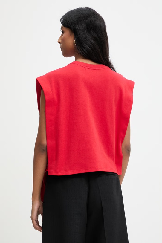 Odzież Answear.LAB top damskie WS26-TSD010 czerwony