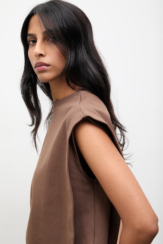 Answear.LAB top damski WS26-TSD010 brązowy