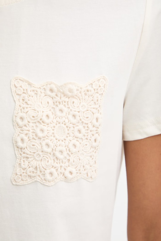 Answear.LAB t-shirt JH3238.isr beżowy