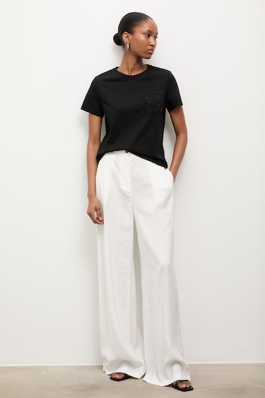 Answear.LAB t-shirt JH3238.isr czarny WS26