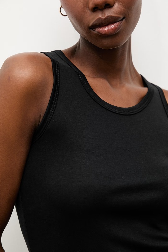 Answear.LAB top damski z wiskozą WS26-TSD012 czarny