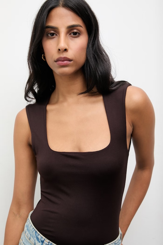 Answear.LAB body brązowy 17005.tok