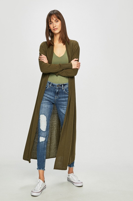 Answear - Жилетка Sweet & Salty зелен YUNSEZGAN.L