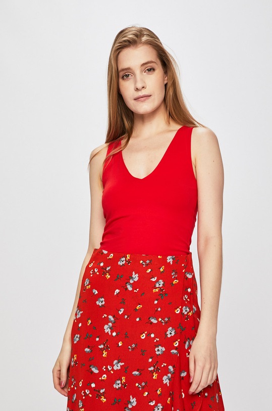 Answear - Топ Sweet&Salty еластичен червен PAKLETTOP.L