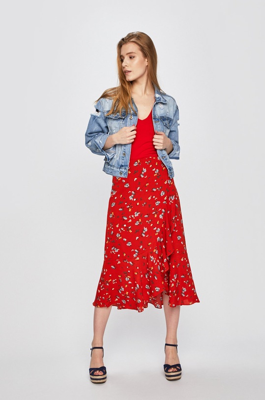 Answear - Топ Sweet&Salty PAKLETTOP.L червен WW19