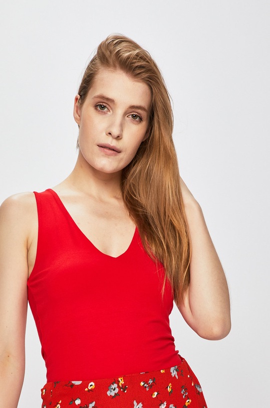 Answear - Топ Sweet&Salty червен PAKLETTOP.L