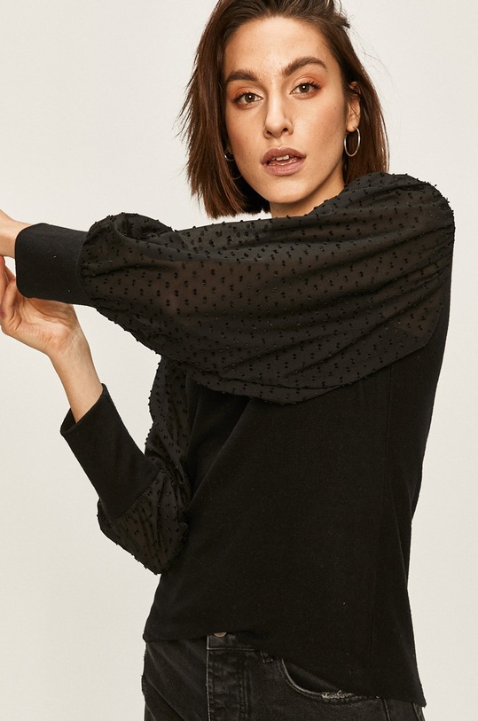 Answear - Bluza uni negru 23496.OH