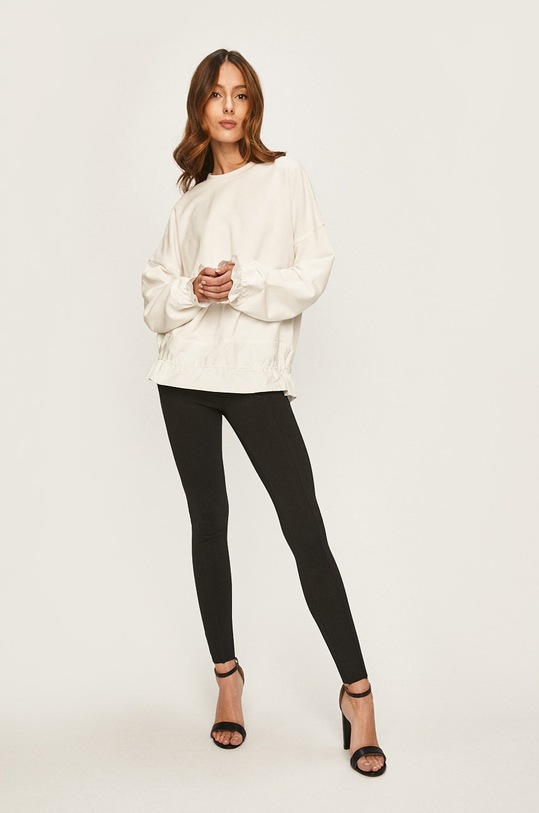 Answear - Bluza alb MAL3.DAF