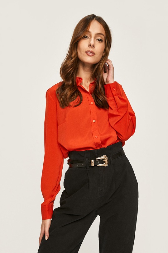 Answear Lab cămașă SNG.23 rosu WW20