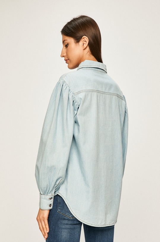 Îmbrăcăminte Answear Lab cămașă din denim DENI3.NA albastru