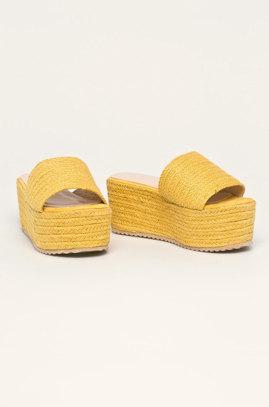 Answear - Papuci LaDonna R13N8211B.W galben WW20