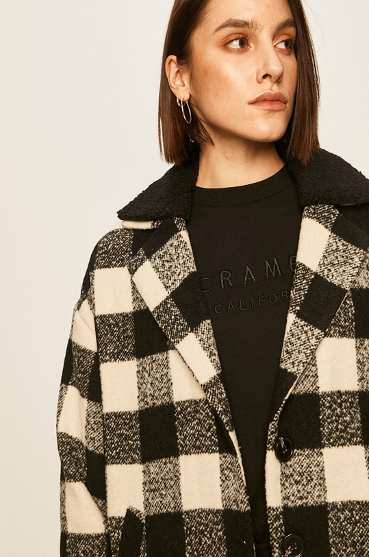 Answear - Palton negru TOLI1.OV