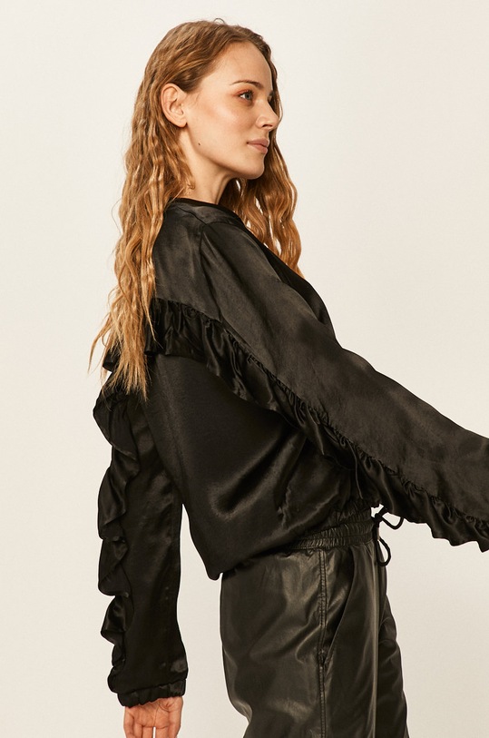 Answear - Geaca bomber cu captuseala negru CT69.OK