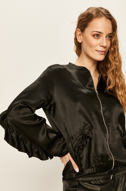 Answear - Geaca bomber negru CT69.OK