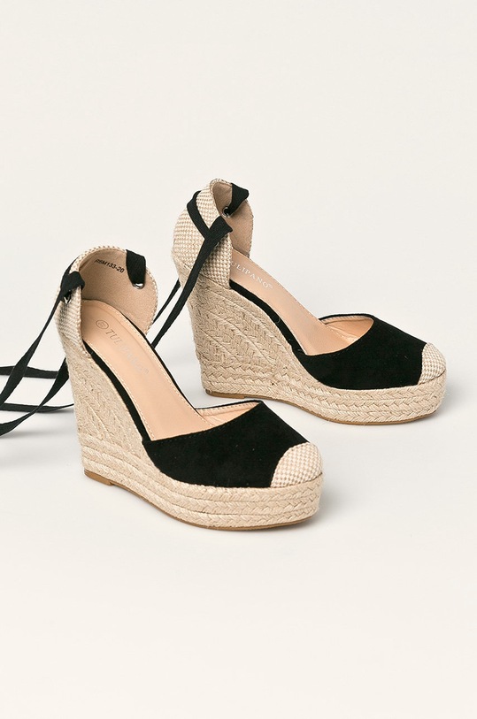 Answear - Espadrile Tulipano R6M13320B.W negru WW20