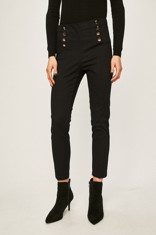 Answear Lab pantaloni potrivit negru WW20.SPD003