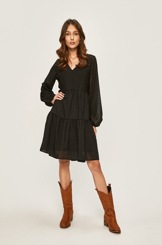 Answear Lab rochie WW20.SUD017 negru WW20