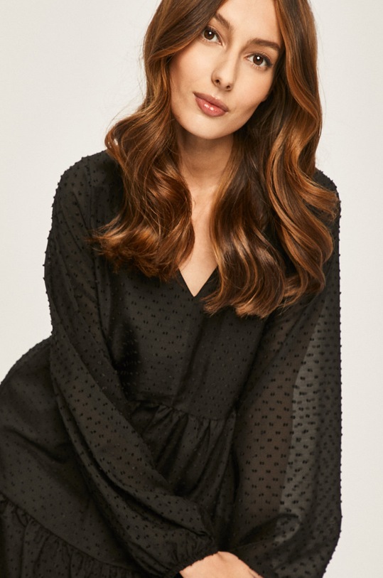 Answear Lab rochie negru WW20.SUD017