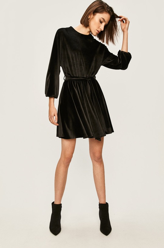 Answear Lab rochie WW20.SUD05B negru WW20