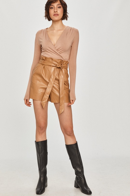 Answear Lab - body BSL.3MB różowy WW21