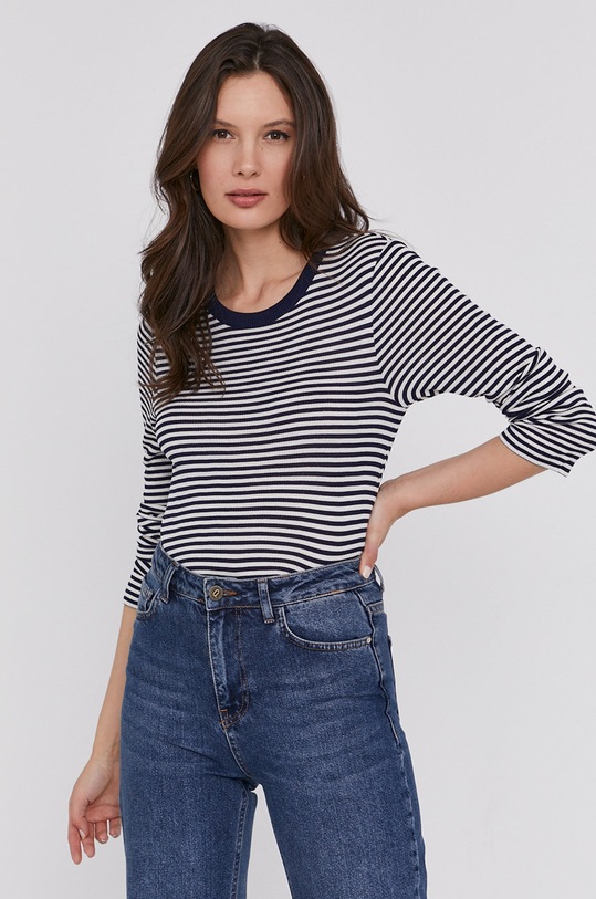 Answear Lab Longsleeve pozostałe czarny WW21.BDD02Y