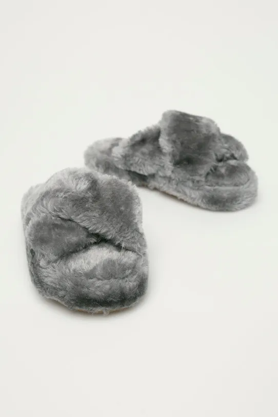Answear Lab - Kapcie T692772.10.1.DA szary WW21